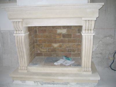 CHEMINEE EN PIERRE REF015